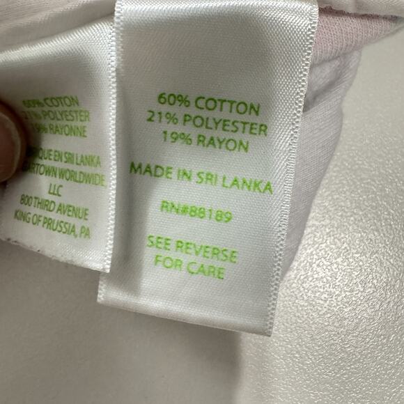 Lilly Pulitzer Buttercup Scallop Hem Shorts Sz 14 Pink Green Stretch Tropical - Picture 7 of 11